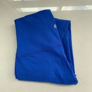 LuluLemon royal blue leggings